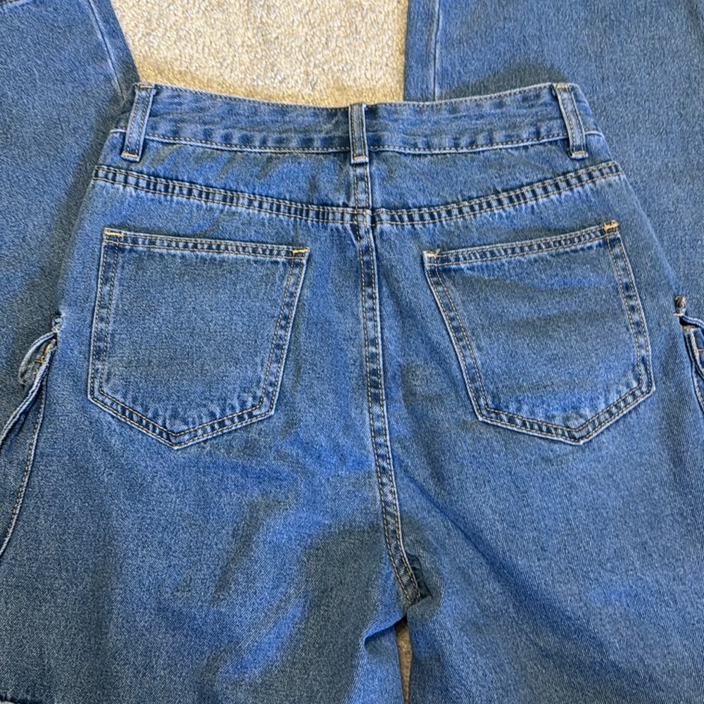 Cargo High Rise Wide Leg 👖 - Picture 4 of 7